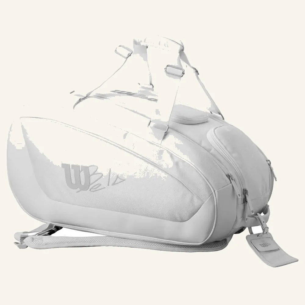 Wilson Bela Super Tour Padel White Fernando Belasteguin (Racket Bag)